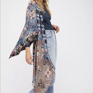 NWOT free people little wing kimono